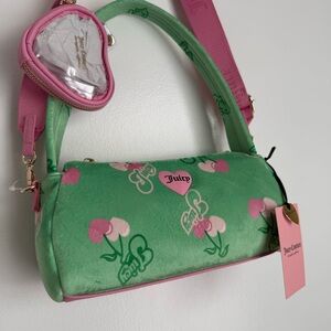 Juicy Couture Green and Pink cherry gelato Women's Bag shoulder bag